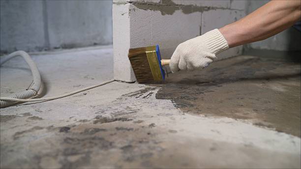 SJ Waterproofing Pros Basement Waterproofing coverage map for Pennville, IN and surrounding area
